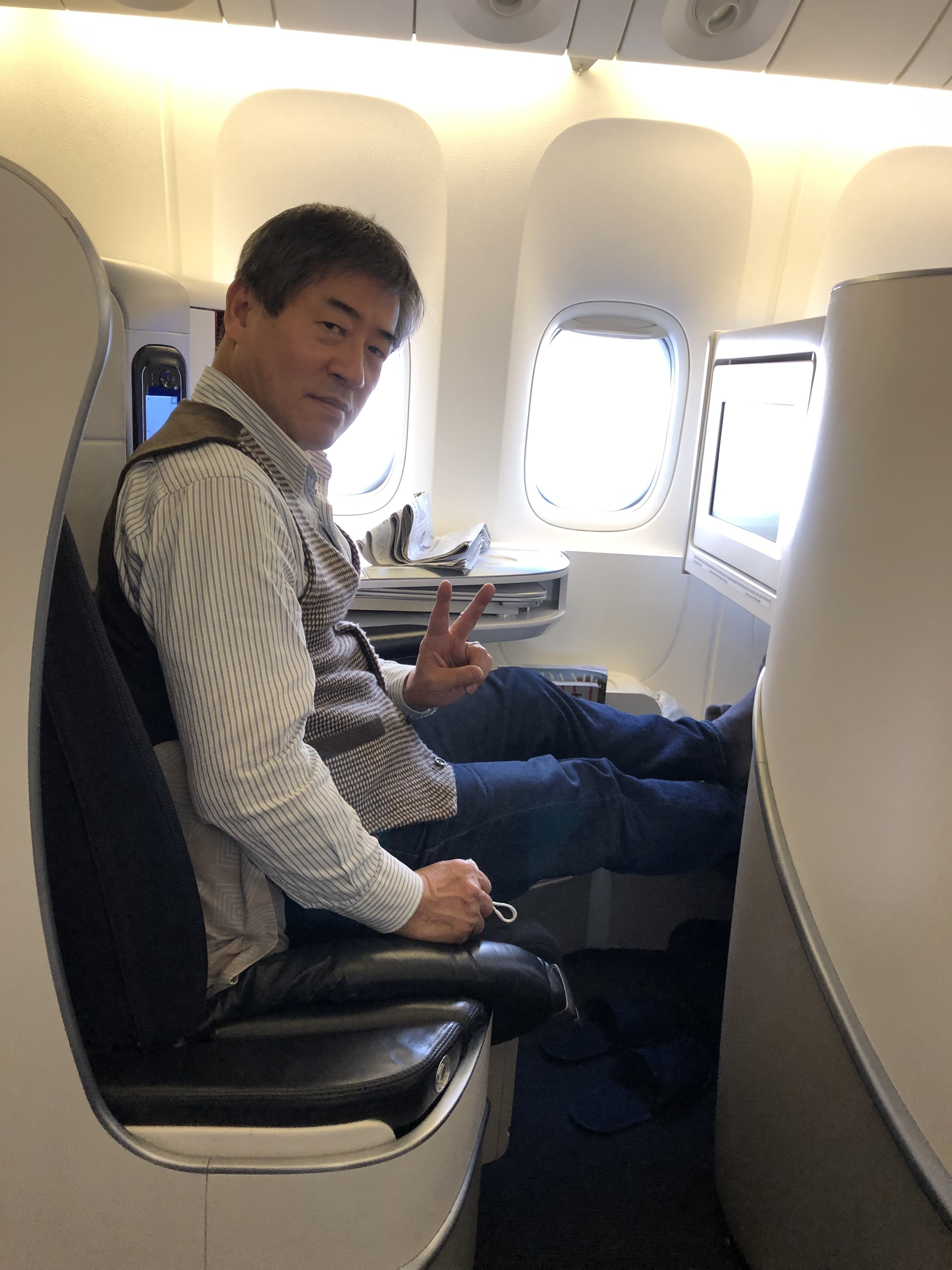 エアフランス機内